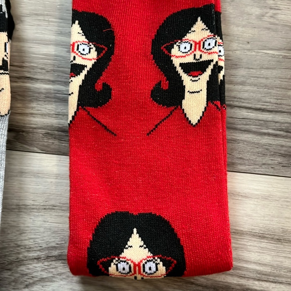 Crazy Burger Family Socks-4 pair-NWT - Picture 5 of 7